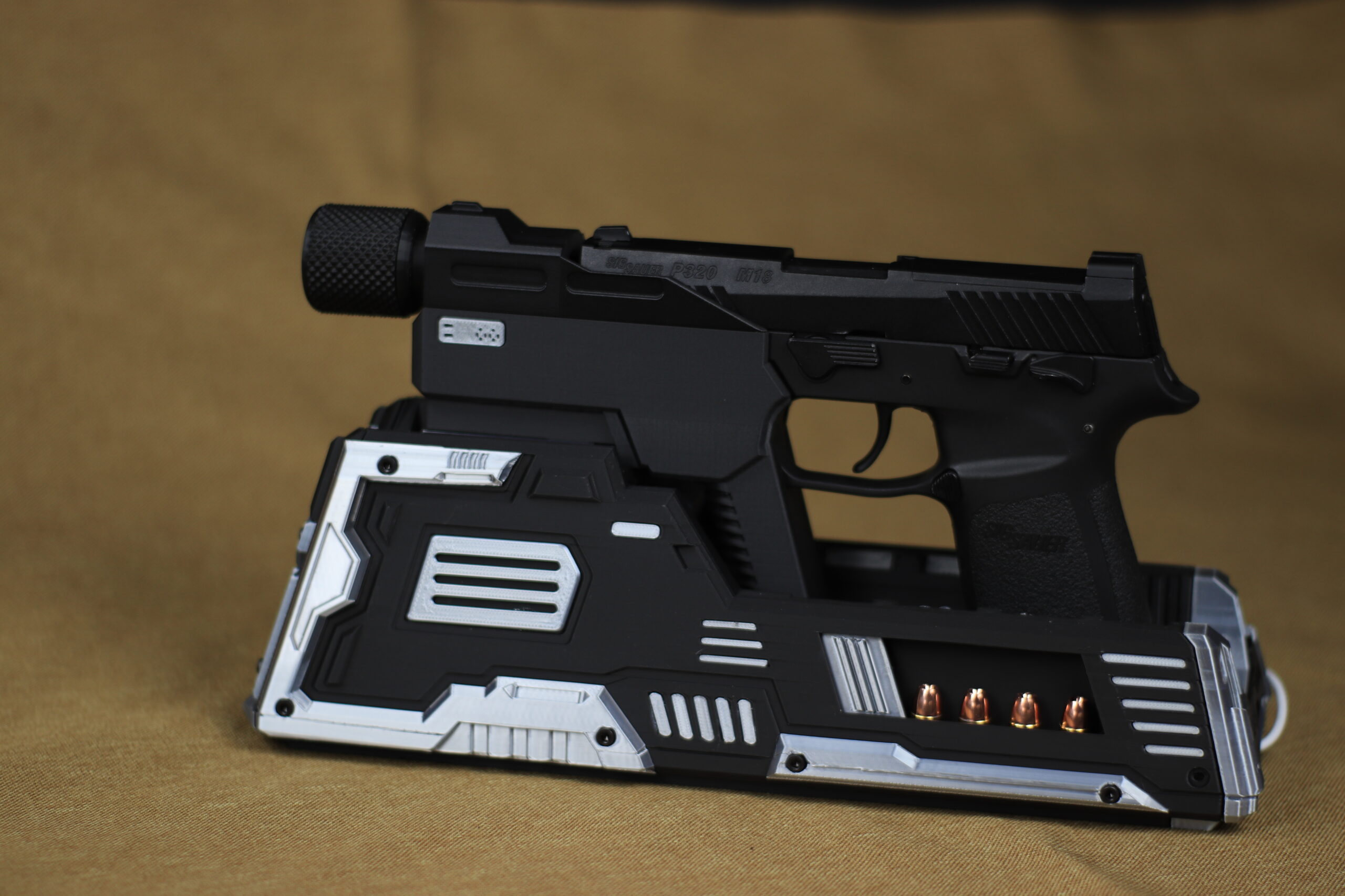 Helldivers 2 SEAF P-2 Peacemaker — 3D Printed 1:1 Airsoft BB Weathered Replica Prop, Full Metal Internals, Collector's Edition - Image 16