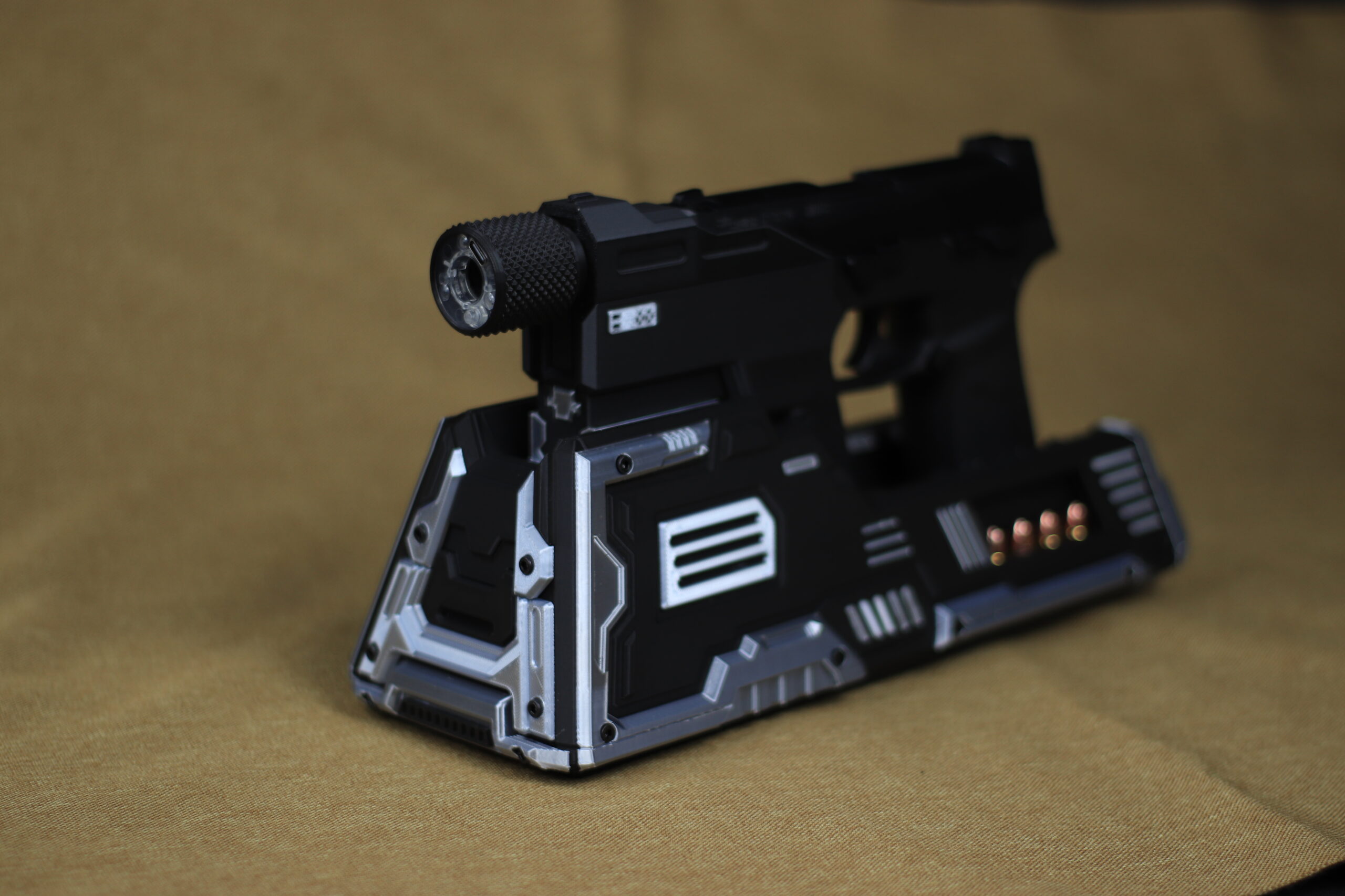 Helldivers 2 SEAF P-2 Peacemaker — 3D Printed 1:1 Airsoft BB Weathered Replica Prop, Full Metal Internals, Collector's Edition - Image 13