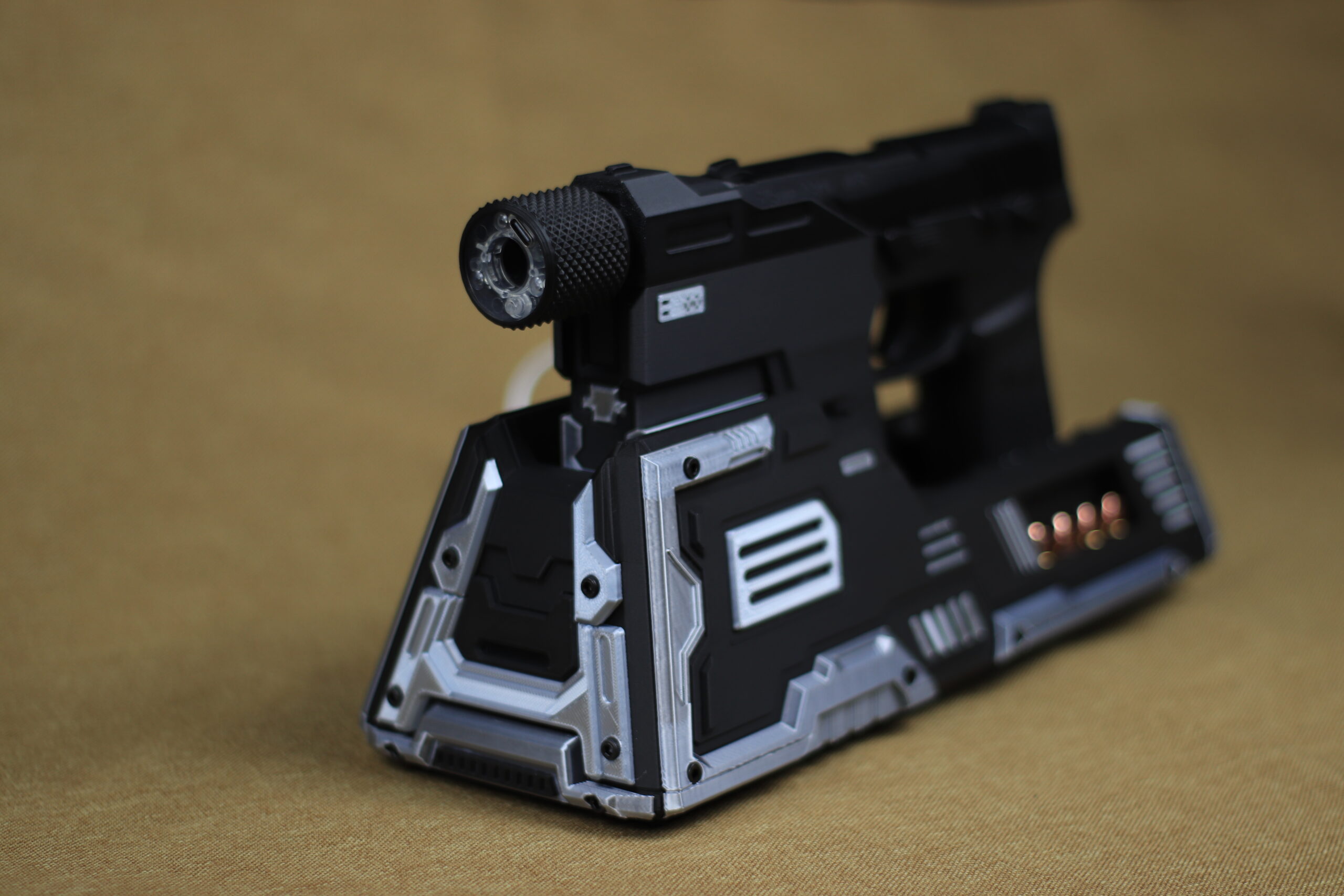 Helldivers 2 SEAF P-2 Peacemaker — 3D Printed 1:1 Airsoft BB Weathered Replica Prop, Full Metal Internals, Collector's Edition