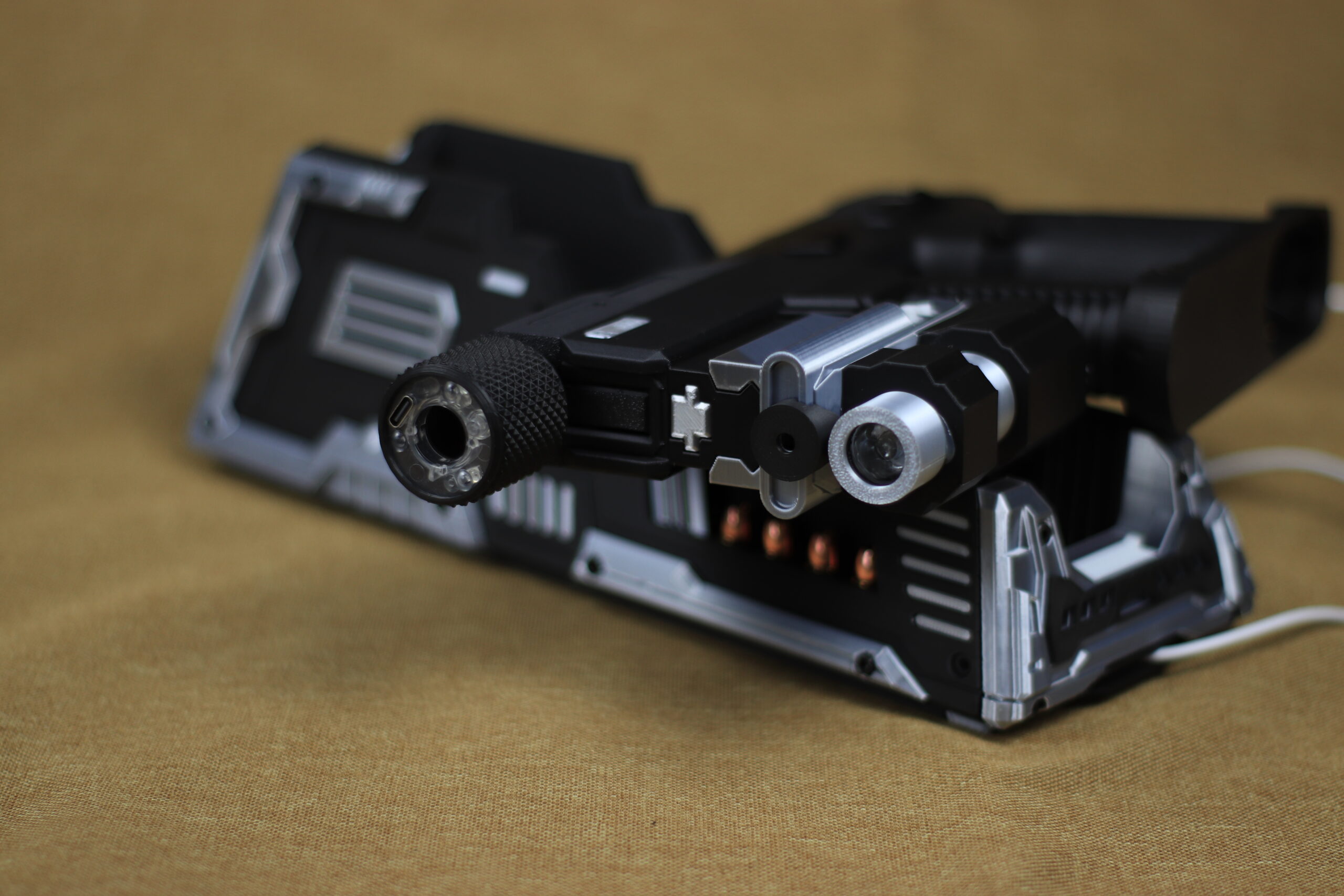 Helldivers 2 SEAF P-2 Peacemaker — 3D Printed 1:1 Airsoft BB Weathered Replica Prop, Full Metal Internals, Collector's Edition - Image 8