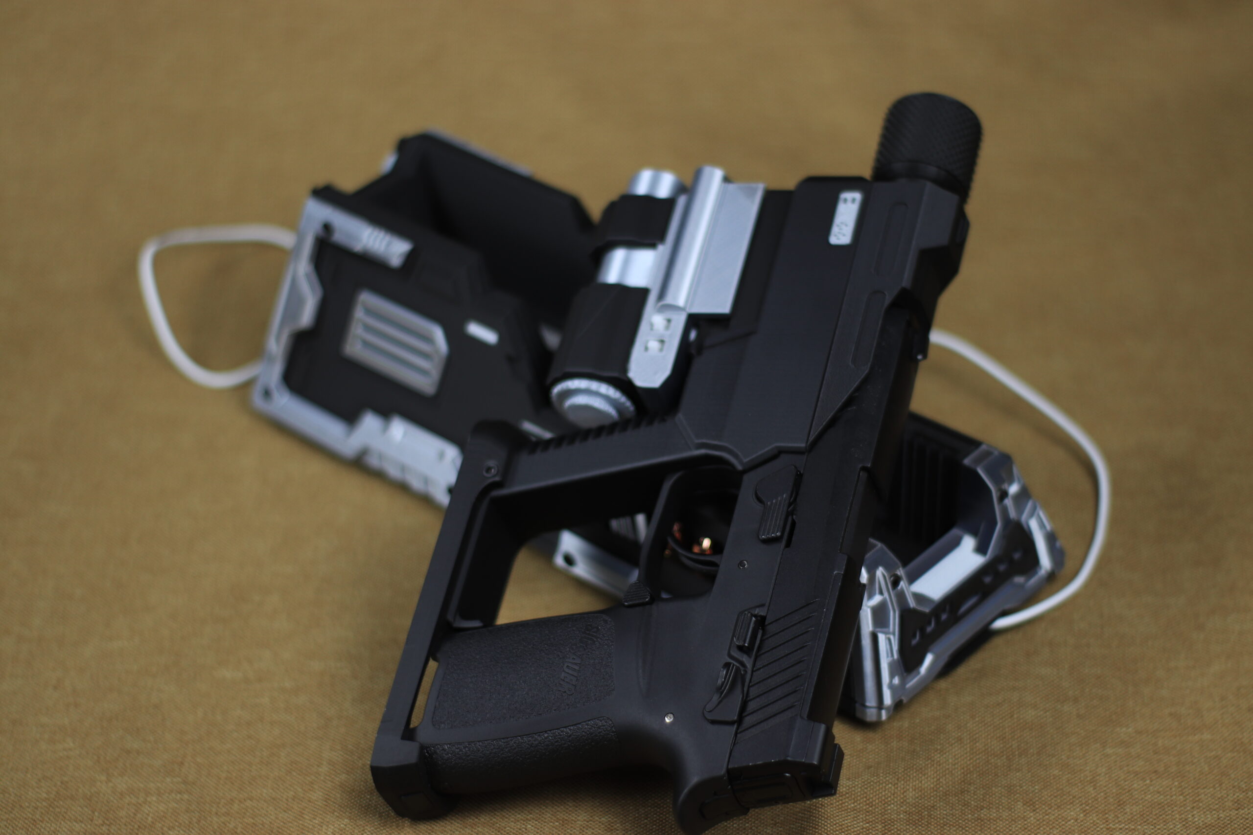Helldivers 2 SEAF P-2 Peacemaker — 3D Printed 1:1 Airsoft BB Weathered Replica Prop, Full Metal Internals, Collector's Edition - Image 6
