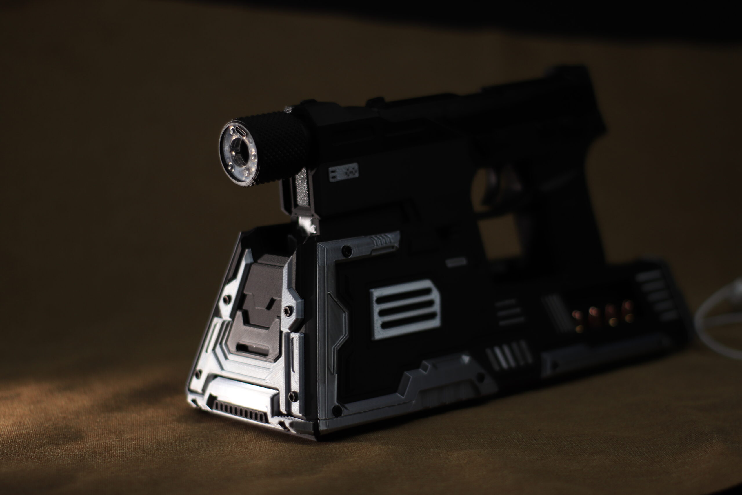 Helldivers 2 SEAF P-2 Peacemaker — 3D Printed 1:1 Airsoft BB Weathered Replica Prop, Full Metal Internals, Collector's Edition - Image 17