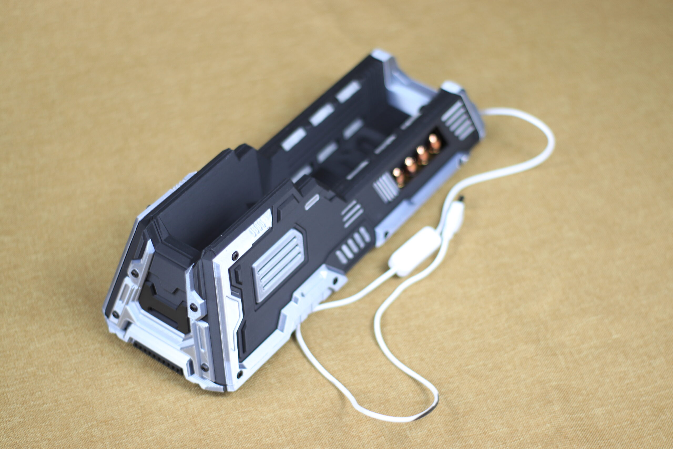 Helldivers 2 SEAF P-2 Peacemaker — 3D Printed 1:1 Airsoft BB Weathered Replica Prop, Full Metal Internals, Collector's Edition - Image 2