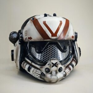 Titanfall 2 Viper Pilot Helmet Replica – Life-Size Cosplay Helmet, Wearable Gaming Display, Exclusive Villain Collectible Prop for Fans
