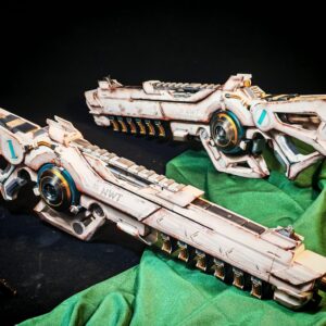 Apex Legends "Valkyrie's Revenge" Replica Prop – Life-Size Cosplay Weapon, Collectible Gaming Armor Display for Fans