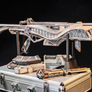 Apex Legends R99 "Blade" Skin Replica Prop – Life-Size SMG Cosplay Weapon, Collectible Display Model for Gamers